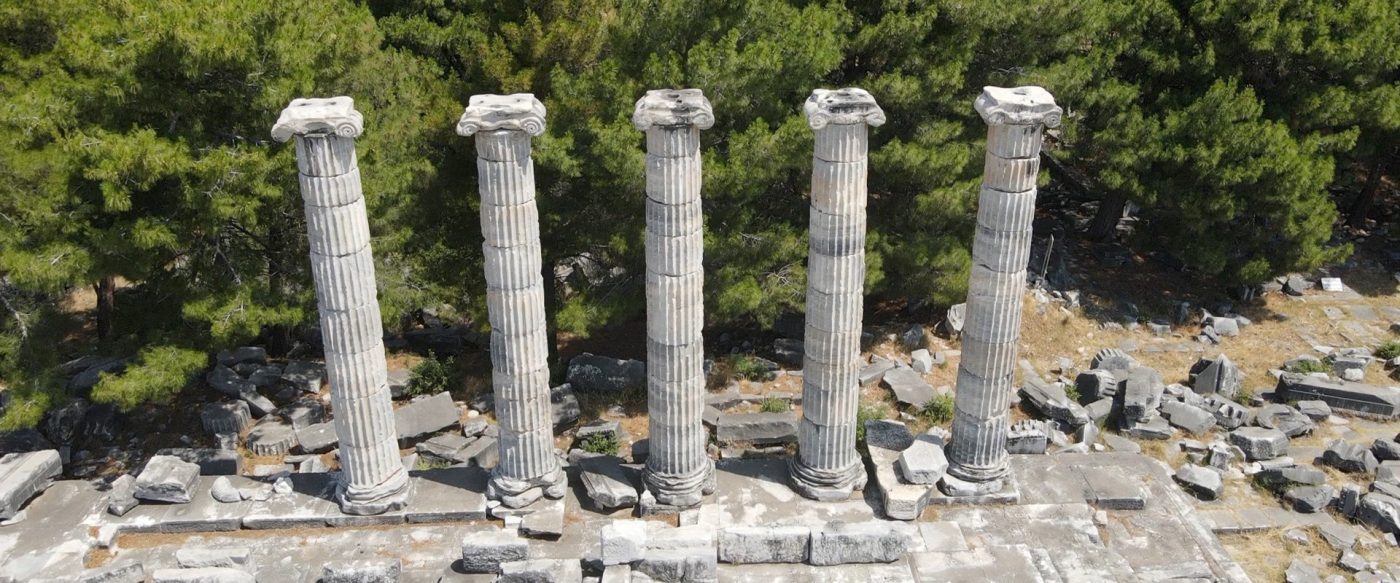 Tour de Priene, Mileto, Dídima